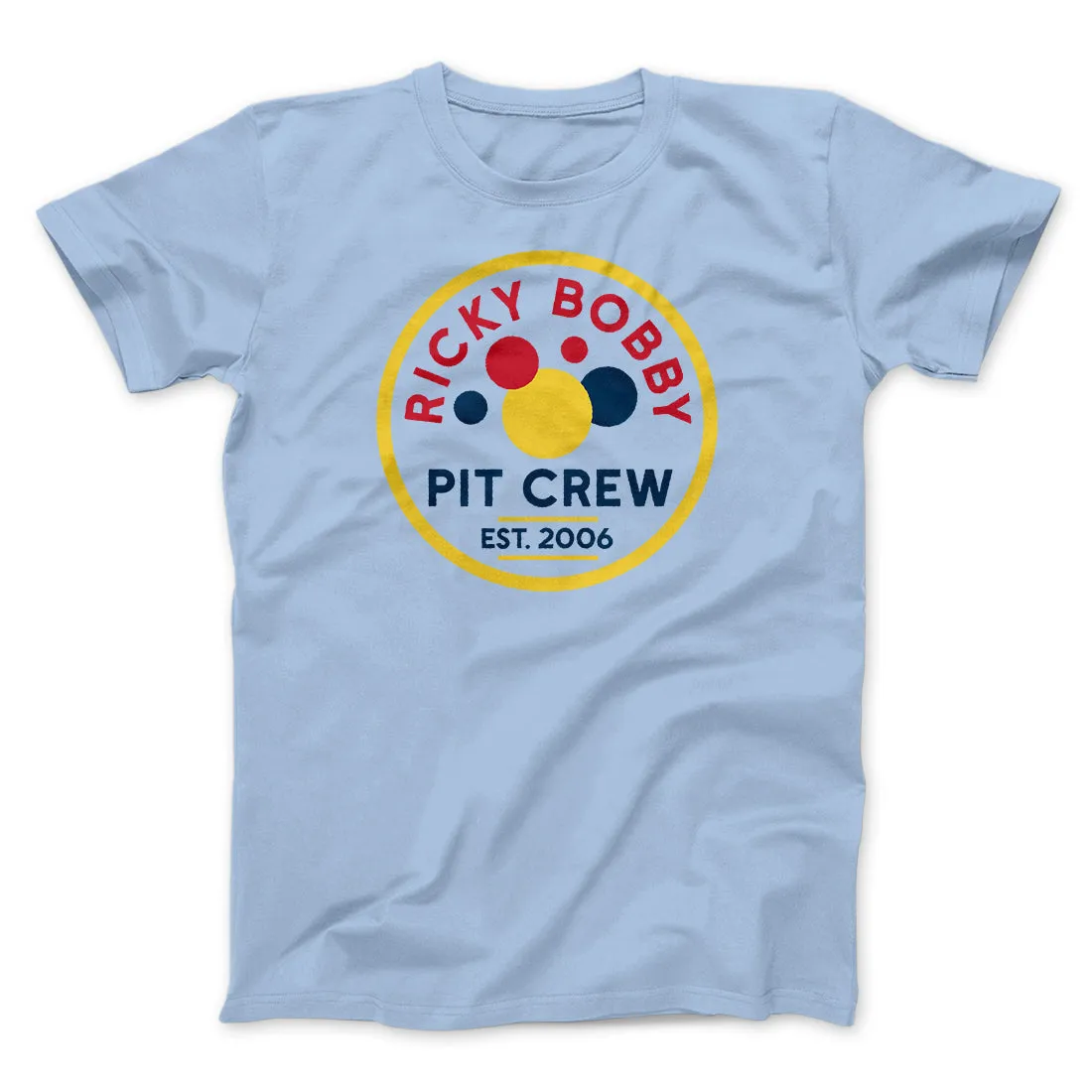 Ricky Bobby Pit Crew Funny Movie Men/Unisex T-Shirt